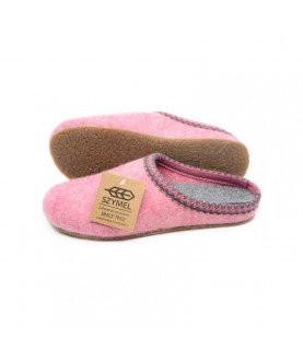 Wool Felt Slippers for Women Szymel Art.4001-402