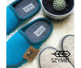 Natural wool slippers for women's | Szymel slippers